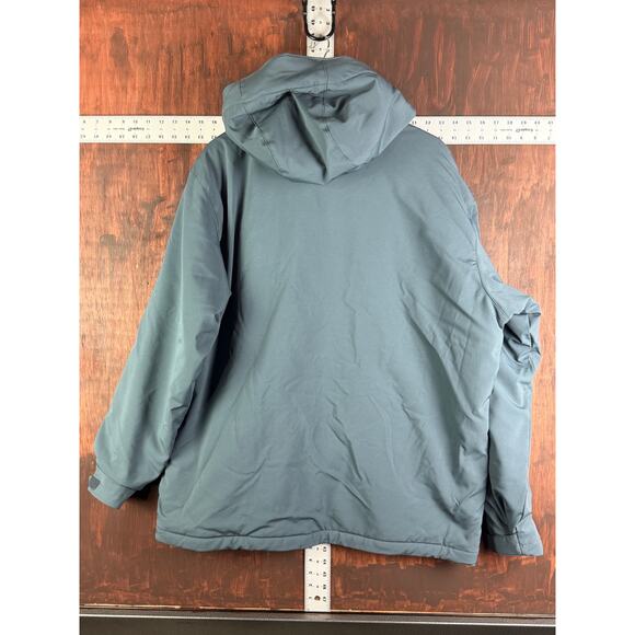 Columbia‎ Gate Racer Softshell Insulated Hooded Jacket WM3260 Blue Red Mens XL - Picture 7 of 7